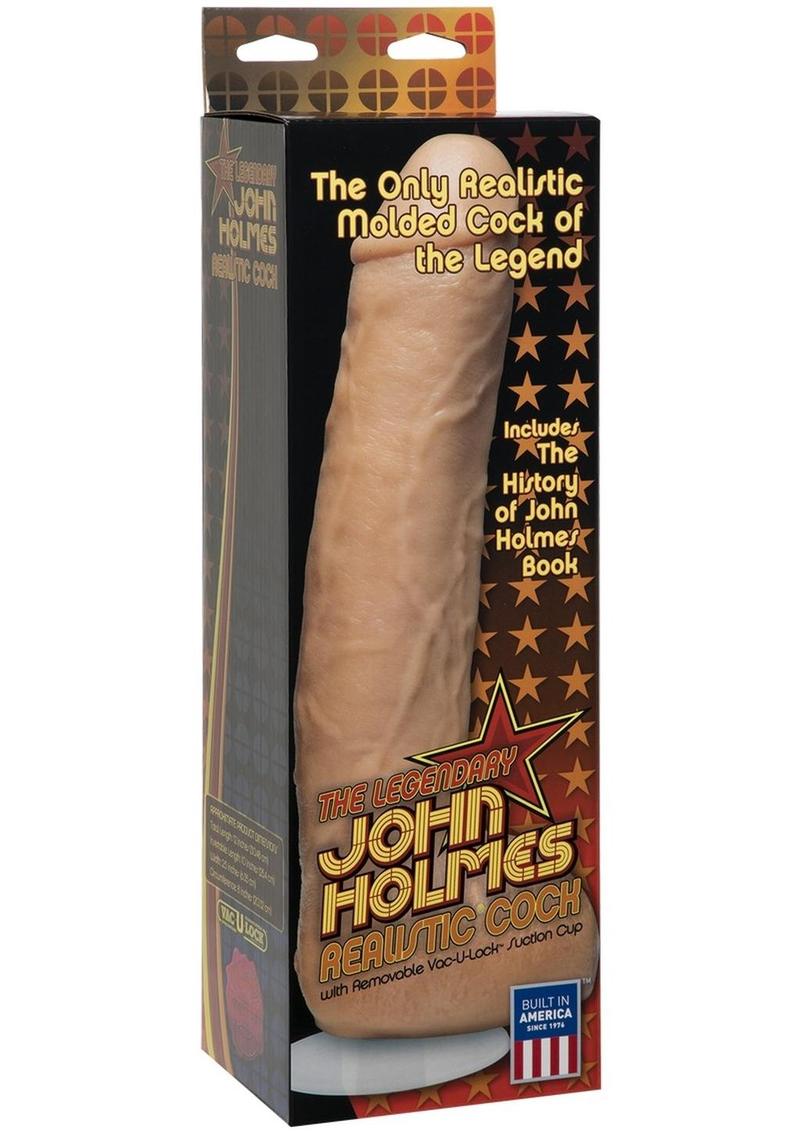 Load image into Gallery viewer, Legendary John Holmes Realistic Cock - Vanilla - 9.5in
