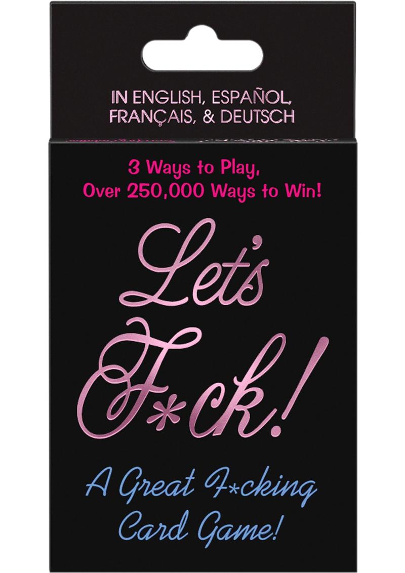 Load image into Gallery viewer, Let's F*ck! Sex Position Card Game
