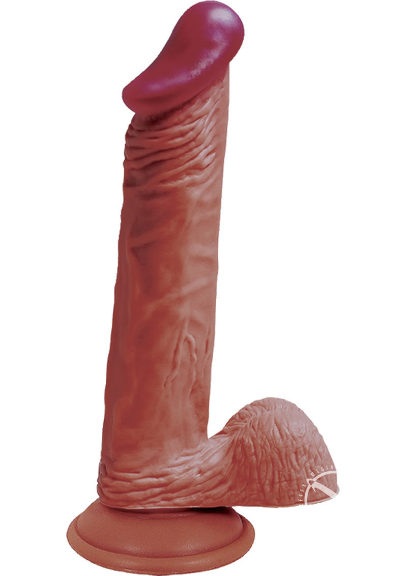 Load image into Gallery viewer, Lifelikes Latin Knight Dildo - Caramel - 8in
