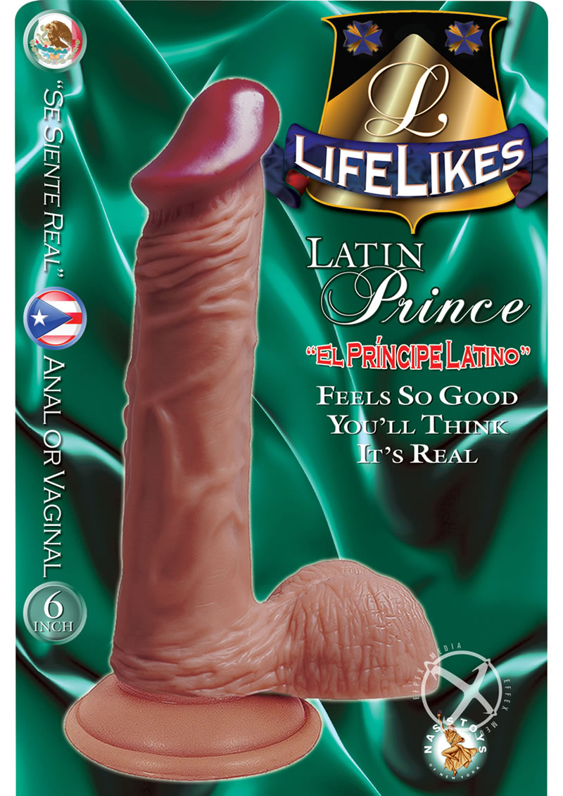 Load image into Gallery viewer, Lifelikes Latin Prince Dildo - Caramel - 6in
