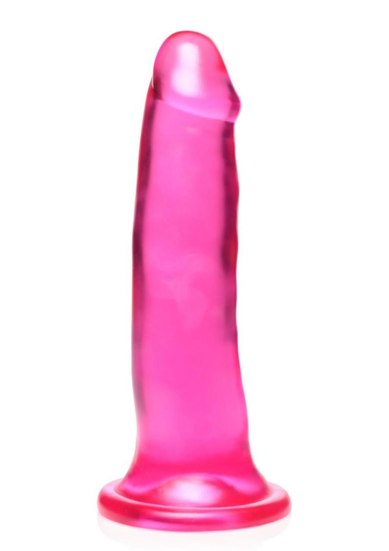 Load image into Gallery viewer, Lillicock Slim Stick Dildo - Cherry Ice/Red - 7in
