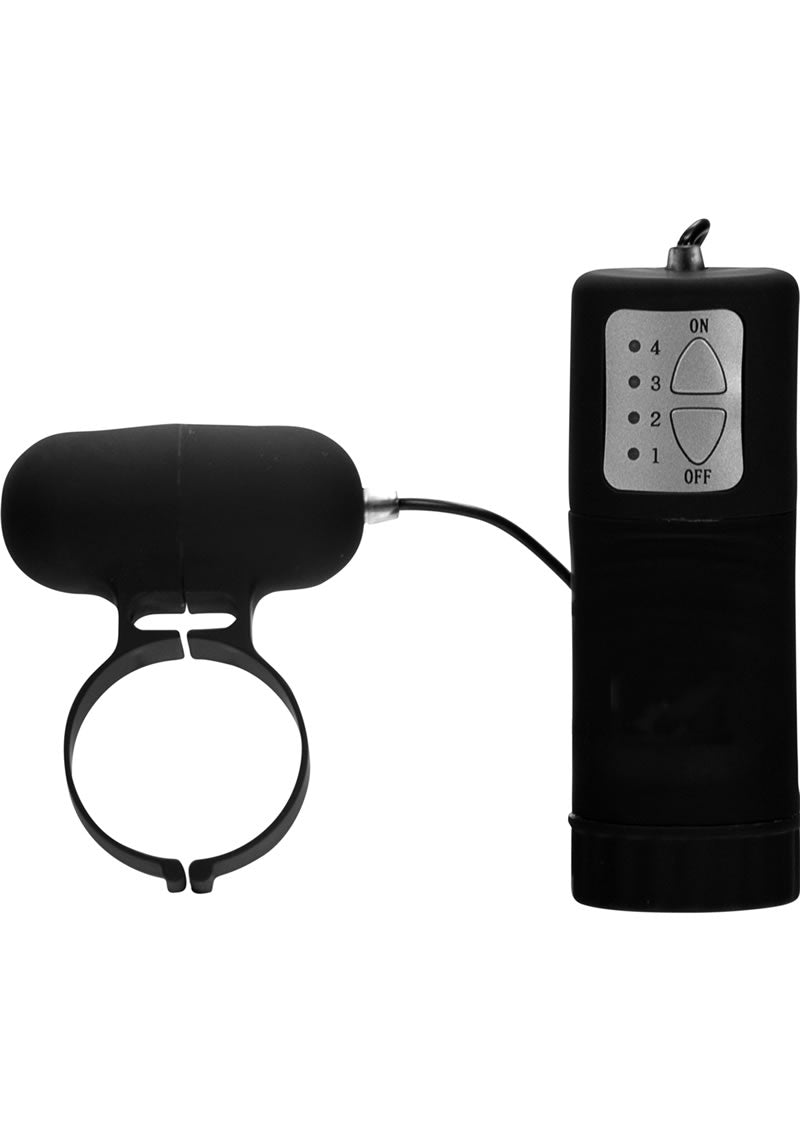 Load image into Gallery viewer, Linx Aqua Silks Vibrating Cock Ring with Remote Control - Black
