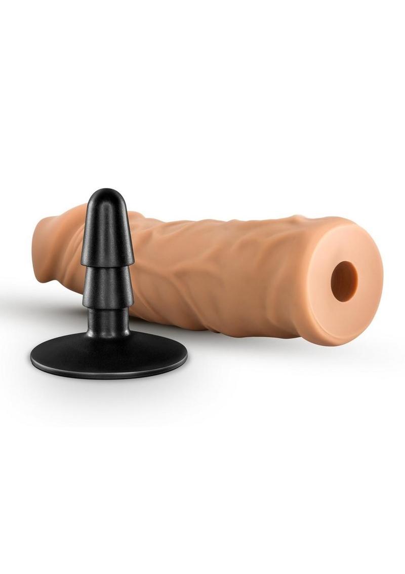 Load image into Gallery viewer, Lock On Argonite Dildo with Suction Cup Adapter
