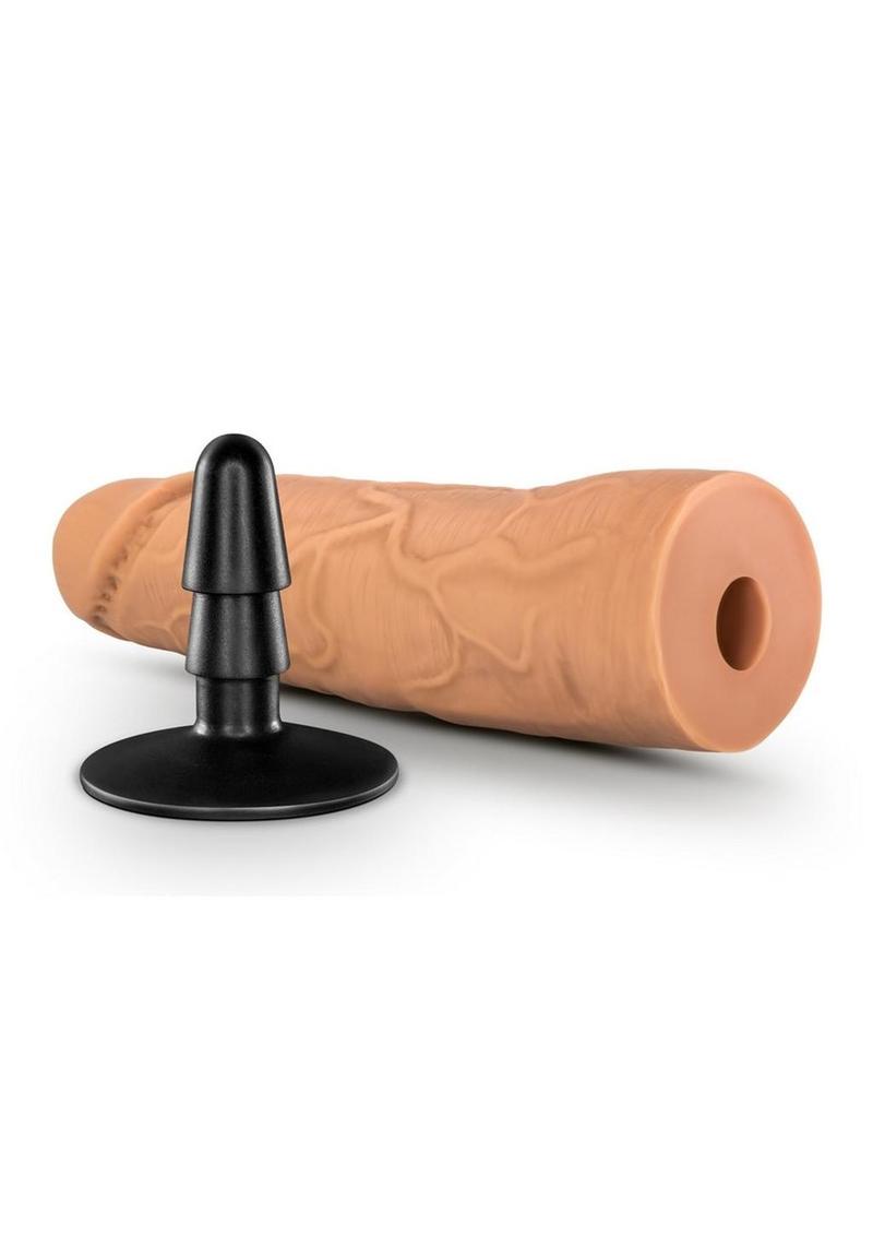 Load image into Gallery viewer, Lock On Dynamite Dildo with Suction Cup Adapter
