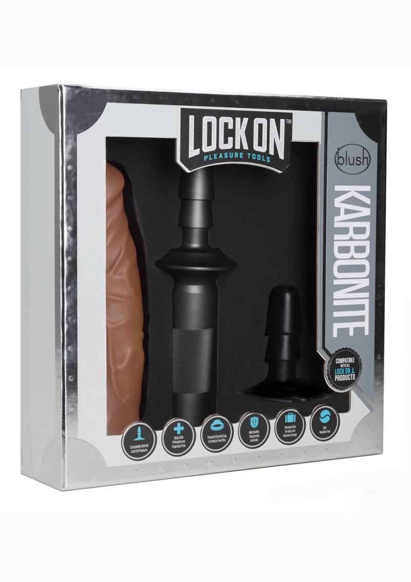 Load image into Gallery viewer, Lock On Karbonite Handle Kit - Black/Caramel
