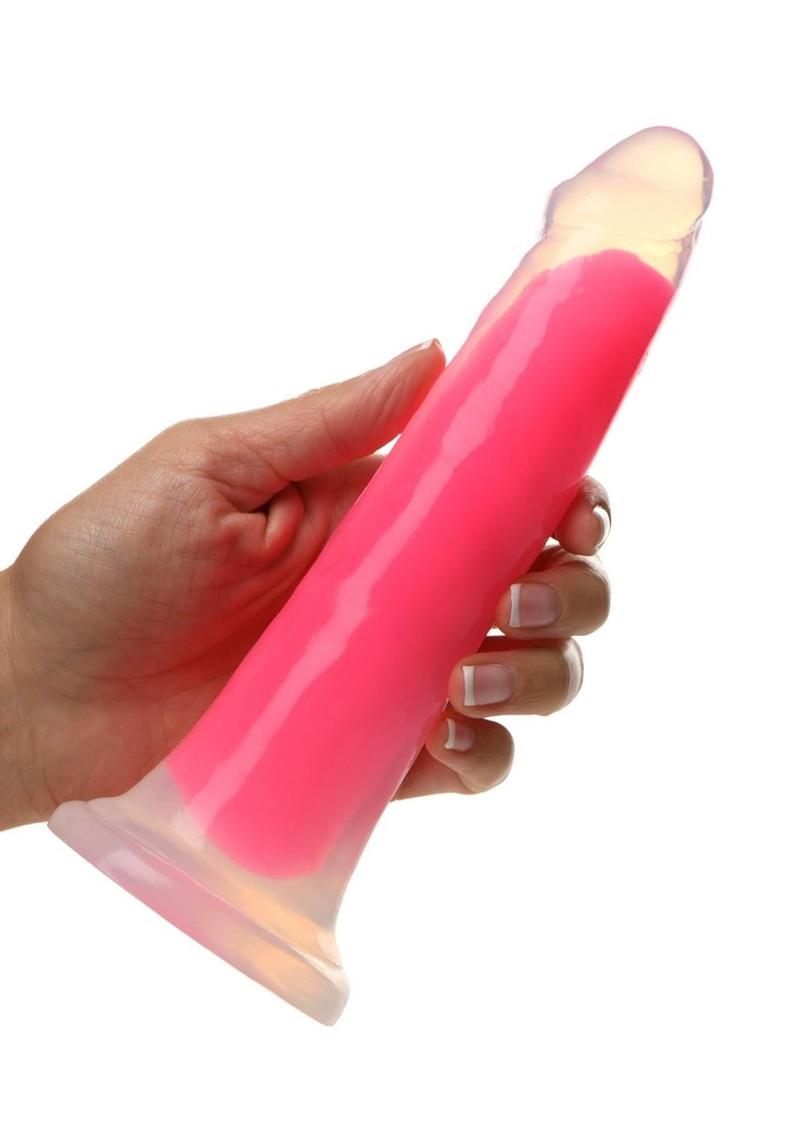 Load image into Gallery viewer, Lollicock Glow In The Dark Silicone Dildo
