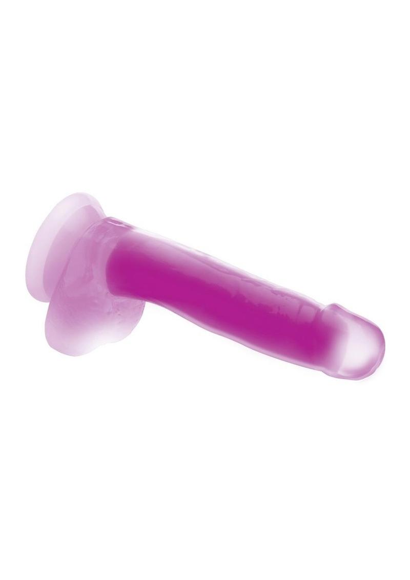 Load image into Gallery viewer, Lollicock Glow In The Dark Silicone Dildo with Balls
