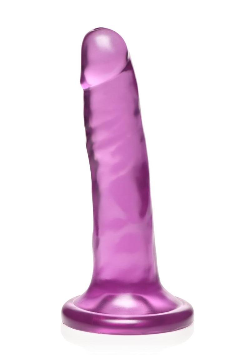 Load image into Gallery viewer, Lollicock Slim Sick Dildo - Grape Ice/Purple - 6in
