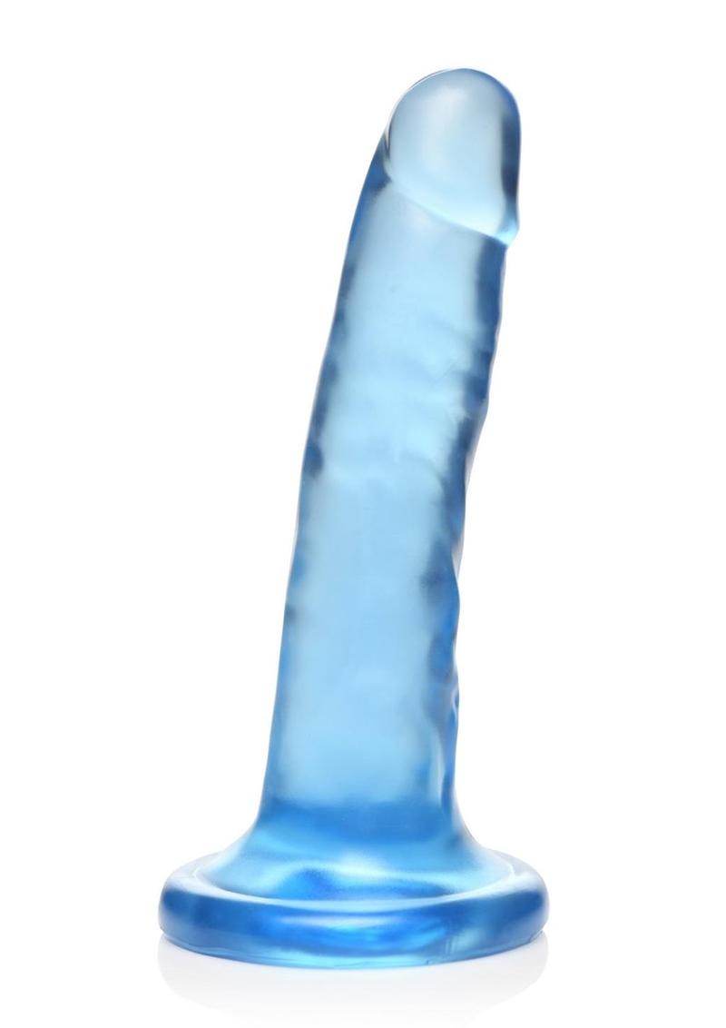 Load image into Gallery viewer, Lollicock Slim Stick Dildo - Berry Ice/Blue - 6in
