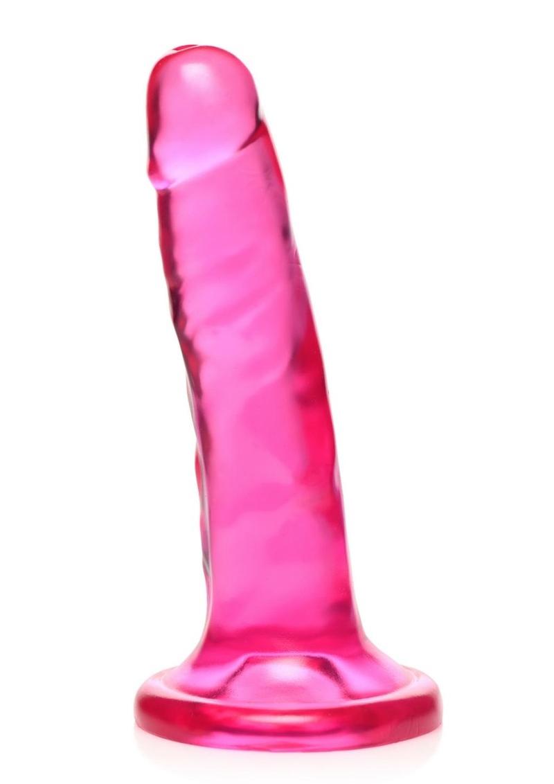 Load image into Gallery viewer, Lollicock Slim Stick Dildo - Cherry Ice/Red - 6in
