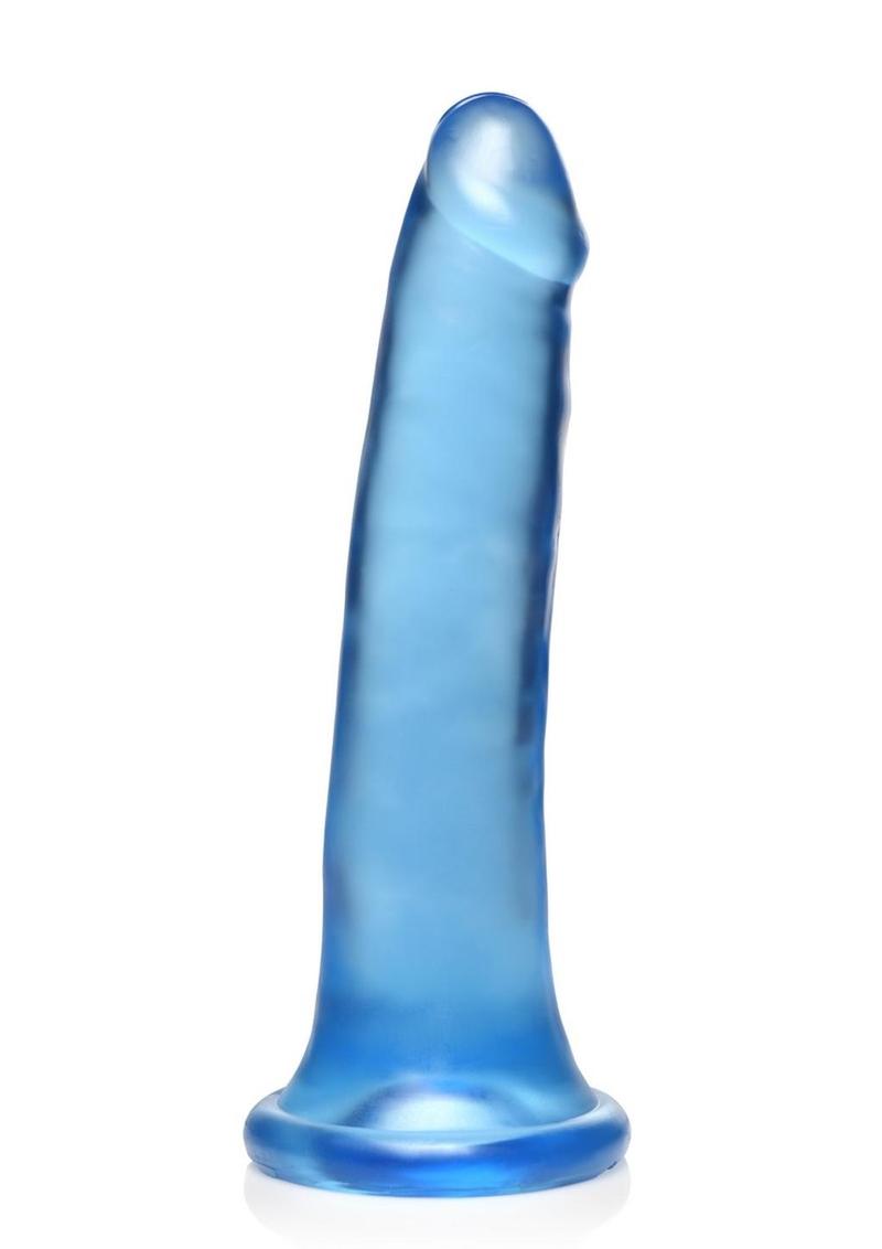 Load image into Gallery viewer, Lollicock Stim Stick Dildo - Berry Ice/Blue - 8in
