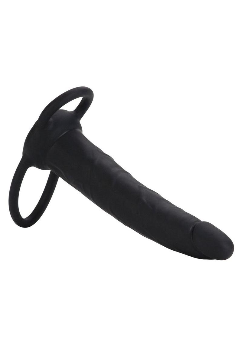 Load image into Gallery viewer, Love Rider Silicone Dual Penetrator Dildo Cock Ring
