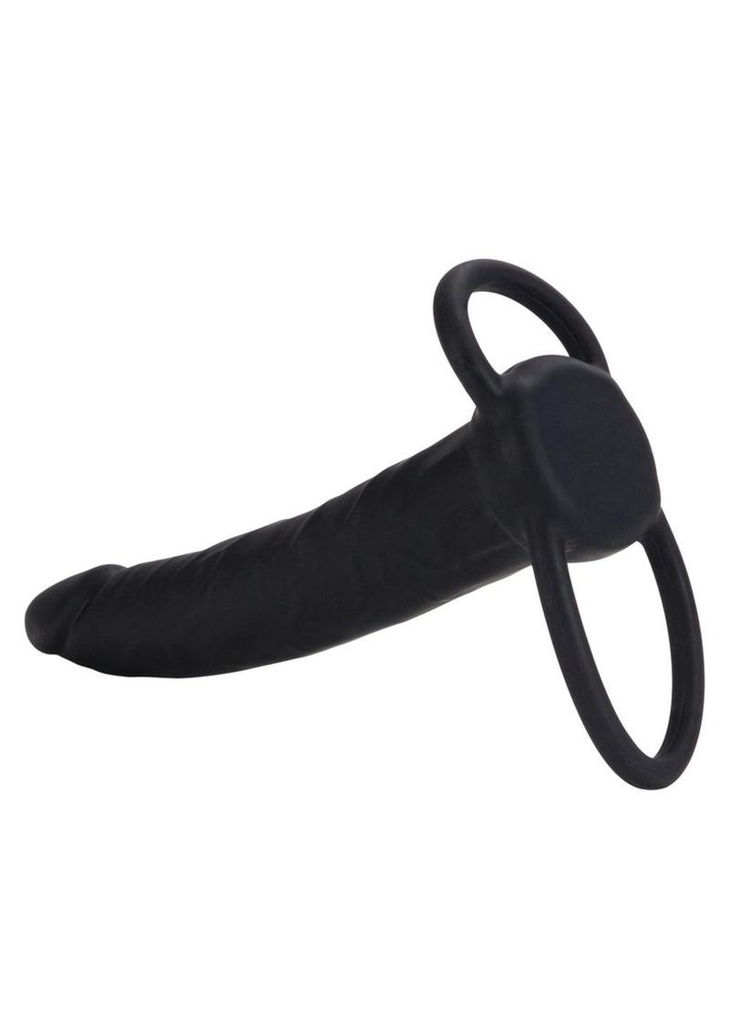 Load image into Gallery viewer, Love Rider Silicone Dual Penetrator Dildo Cock Ring
