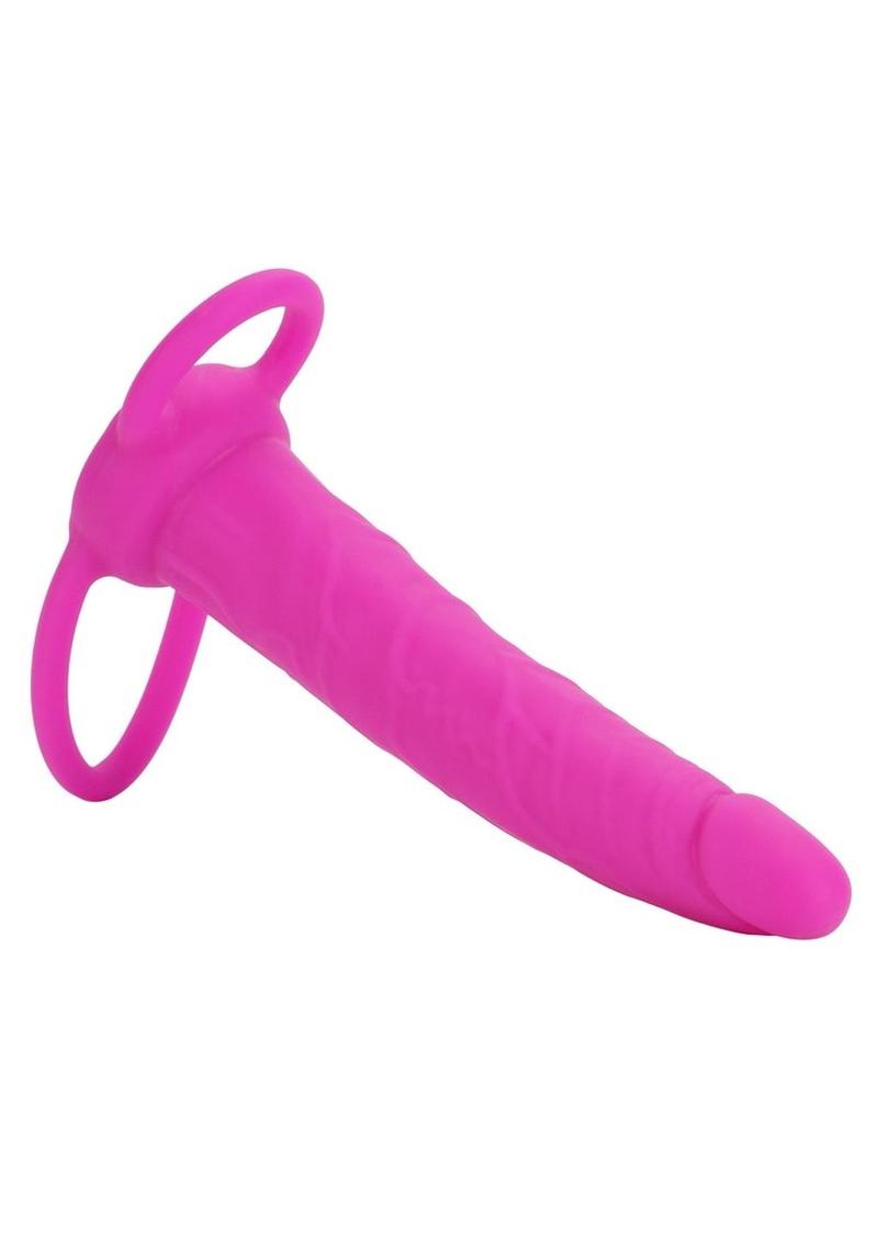 Load image into Gallery viewer, Love Rider Silicone Dual Penetrator Dildo Cock Ring
