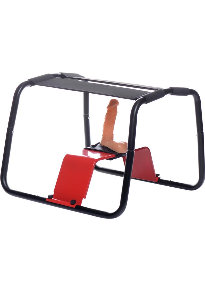 Load image into Gallery viewer, Lovebotz Bangin Bench Extreme Sex Stool - Red
