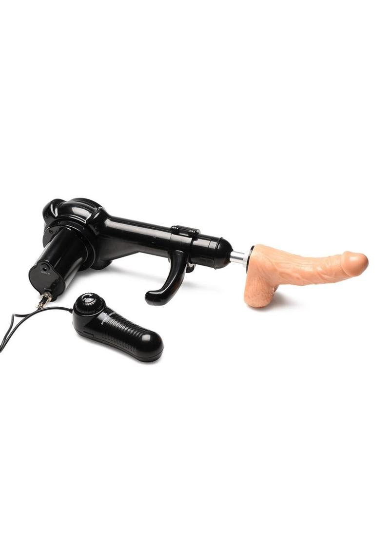 Load image into Gallery viewer, Lovebotz Deluxe Bangin&#39; Bench with Sex Machine
