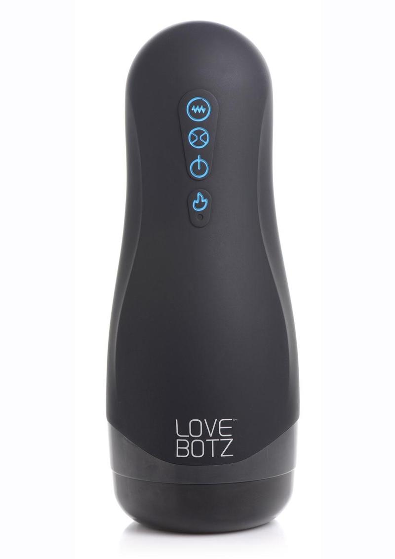 Load image into Gallery viewer, Lovebotz Handheld Milker Rechargeable 15x Sucking Masturbator - Black
