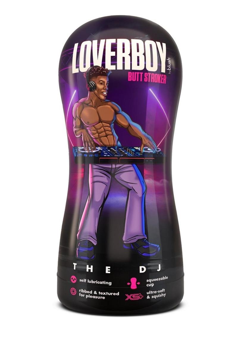 Load image into Gallery viewer, Loverboy The DJ Self Lubricating Anal Pocket Stroker - Chocolate
