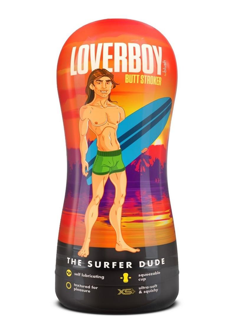 Load image into Gallery viewer, Loverboy The Surfer Dude Self Lubricating Anal Pocket Stroker - Vanilla
