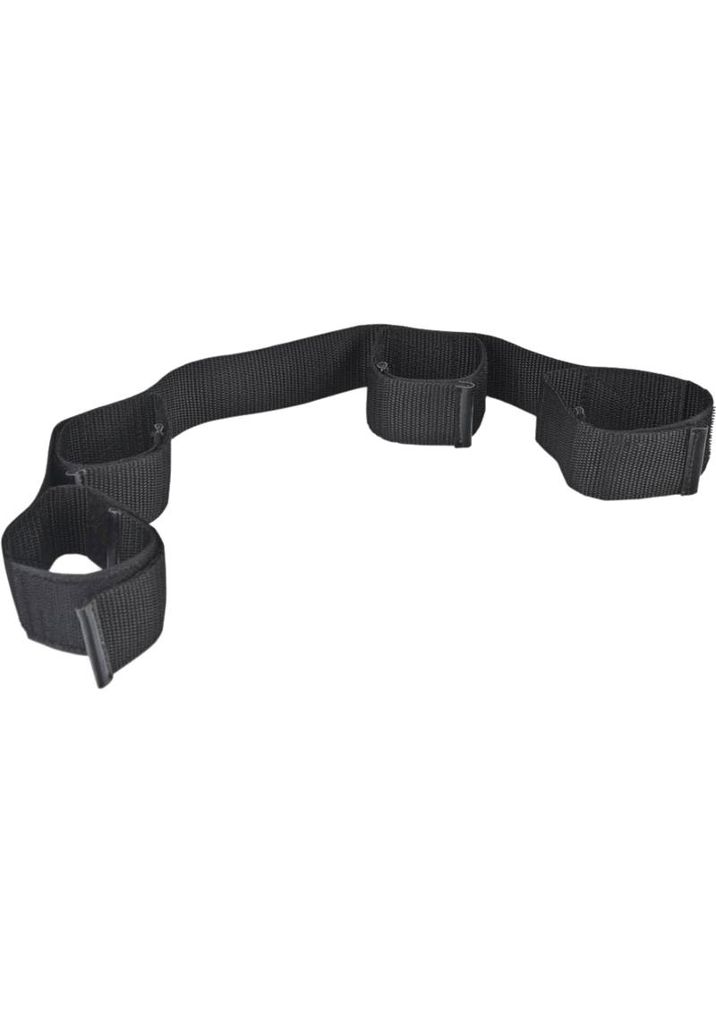 Load image into Gallery viewer, Lux Fetish Bondage Buddy Ankle and Wrist Restraints - Black
