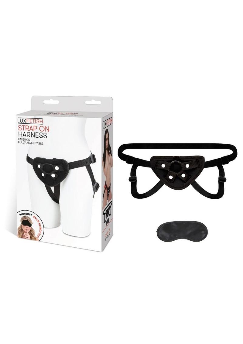 Load image into Gallery viewer, Lux Fetish Neoprene Strap-On Harness
