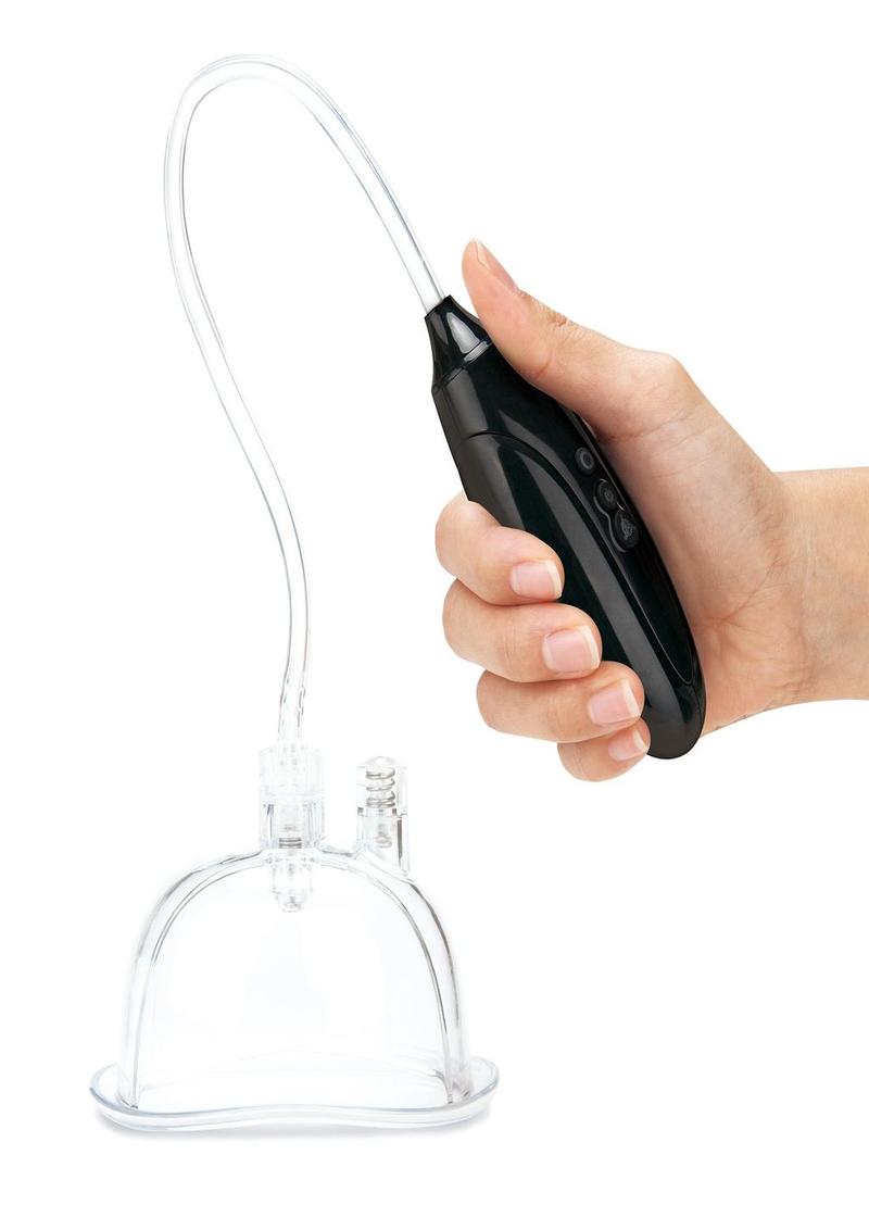 Load image into Gallery viewer, Lux Fetish Rechargeable Pussy Pump with Clit Clamp
