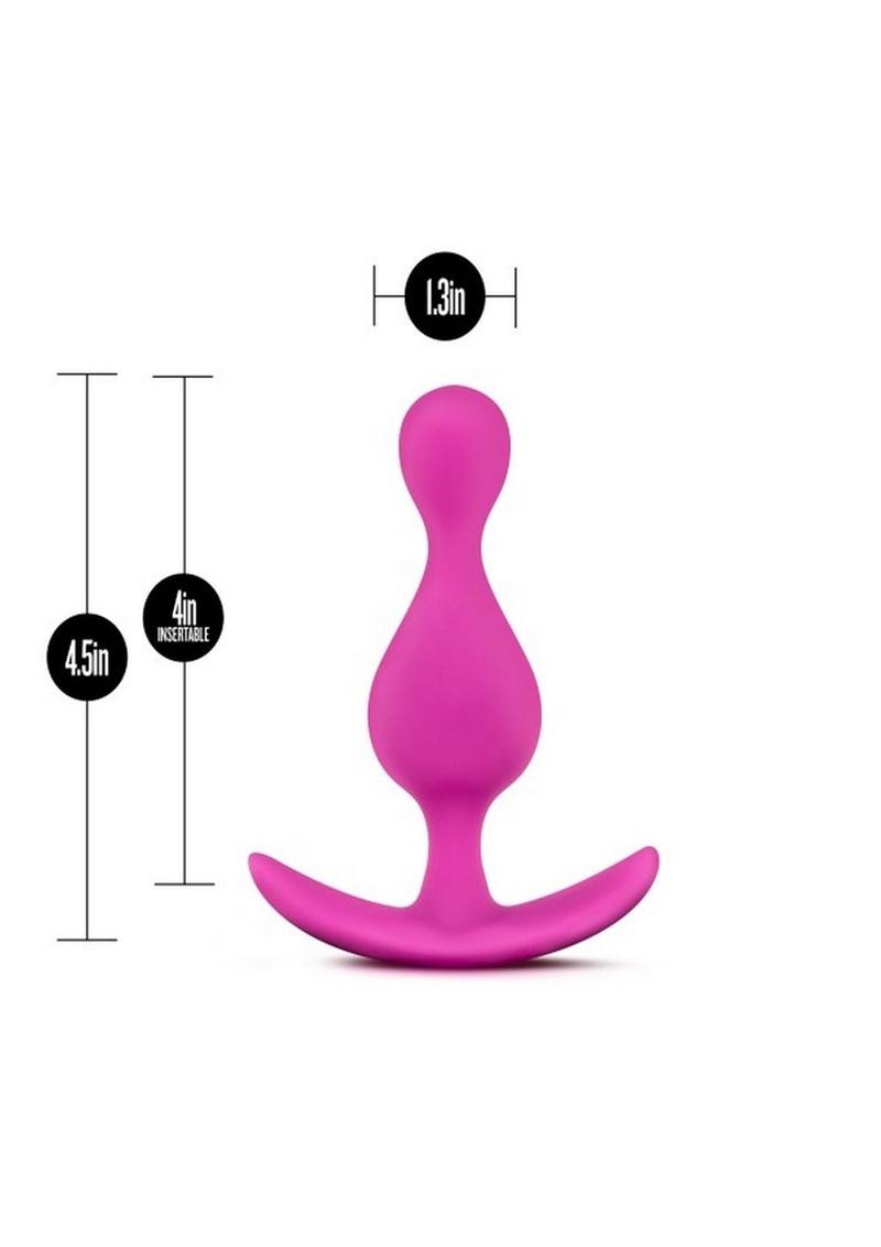 Load image into Gallery viewer, Luxe Explore Silicone Butt Plug
