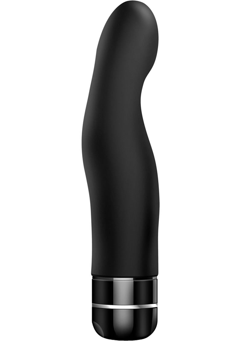 Load image into Gallery viewer, Luxe Gio Vibrating Silicone Dildo - Black - 8in
