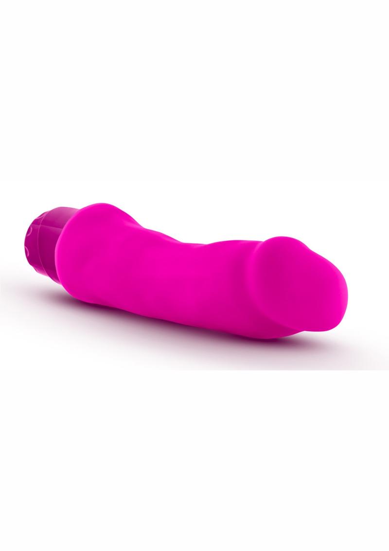 Load image into Gallery viewer, Luxe Marco Vibrating Silicone Dildo - Pink - 7.75in
