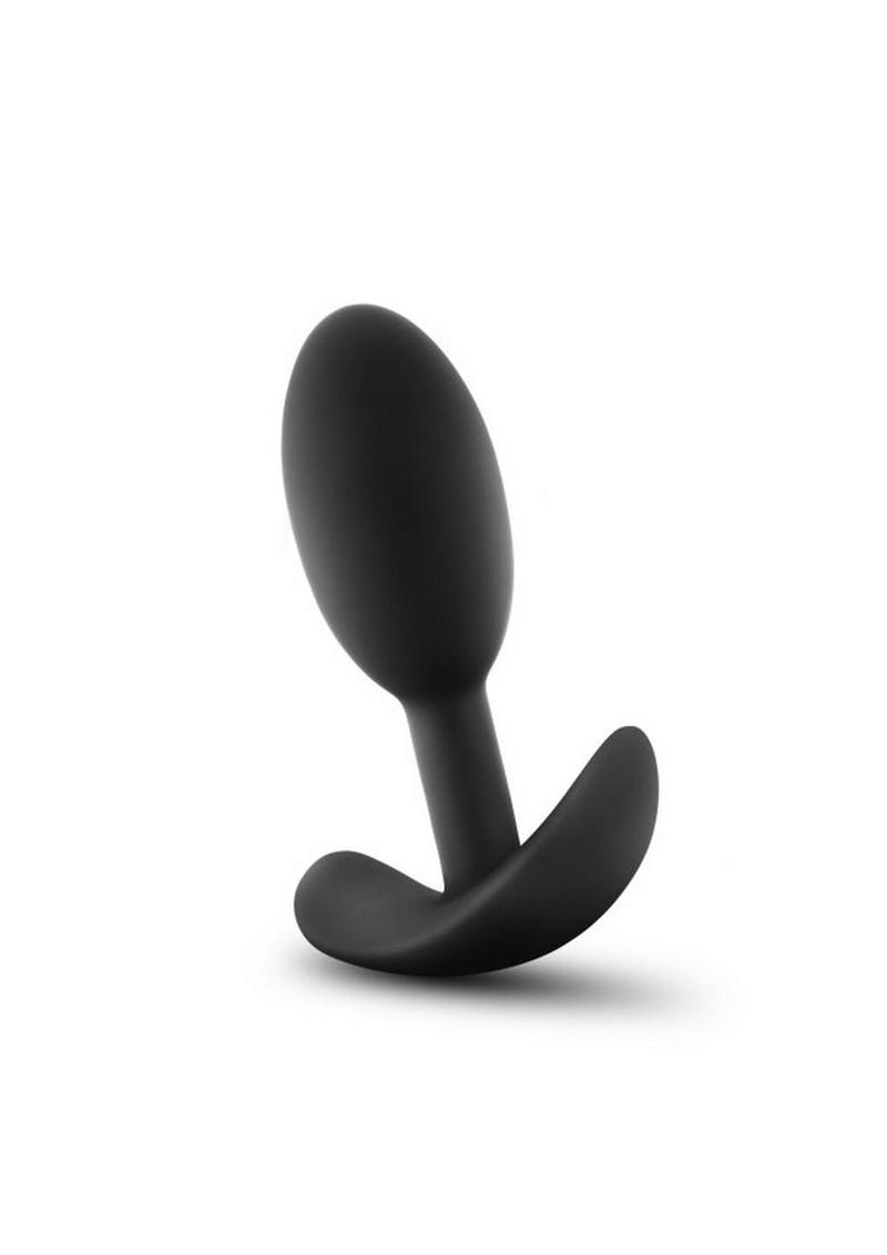 Load image into Gallery viewer, Luxe Wearable Vibra Slim Plug Silicone Butt Plug
