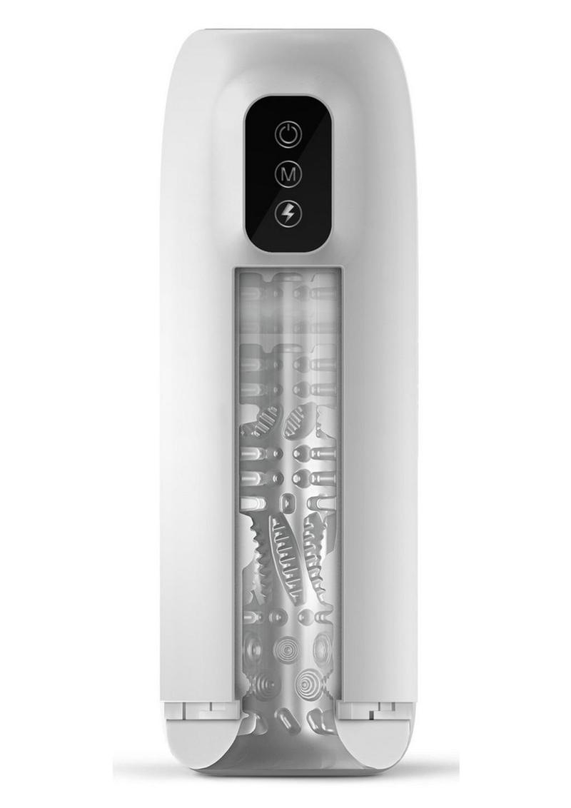 Load image into Gallery viewer, M For Men Robo-Bator Rechargeable Masturbator - White
