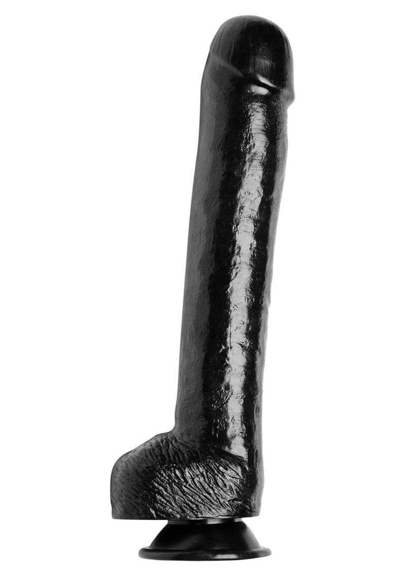 Load image into Gallery viewer, Master Cock The Black Destroyer Huge 17in Dildo

