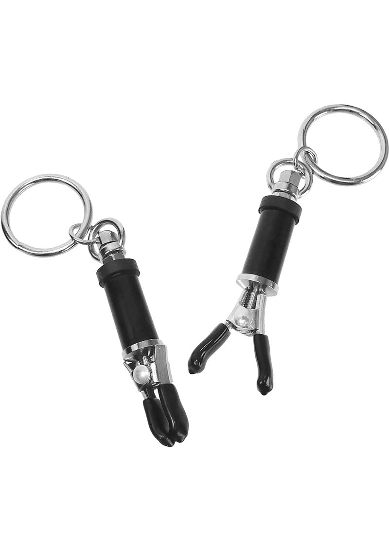 Load image into Gallery viewer, Master Series Amulet Nipple D&#39;vice - Black/Metal - Set
