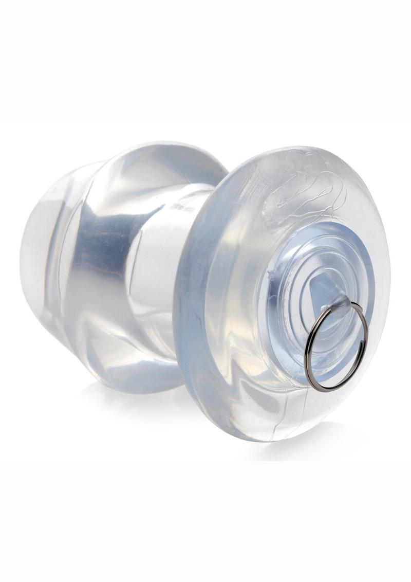 Load image into Gallery viewer, Master Series Ass Bung Clear Hollow Anal Dilator - Clear - Large - 3.5in
