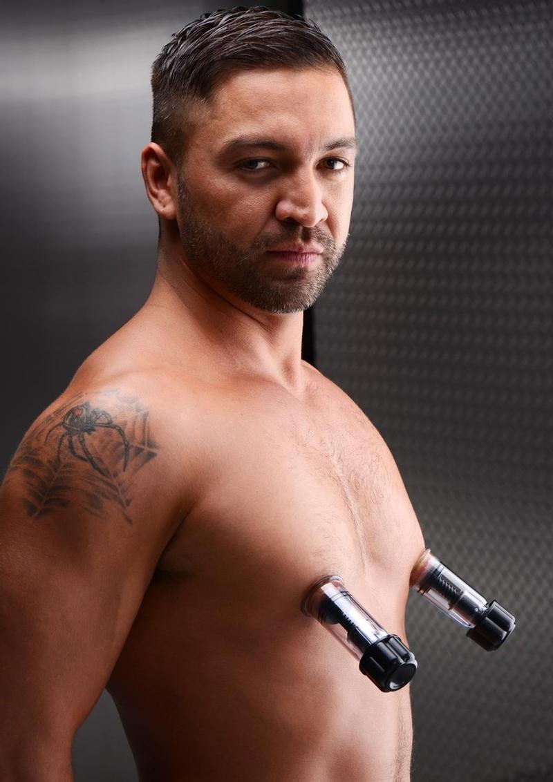 Load image into Gallery viewer, Master Series Black Max Powerful Twist Nipple Suckers
