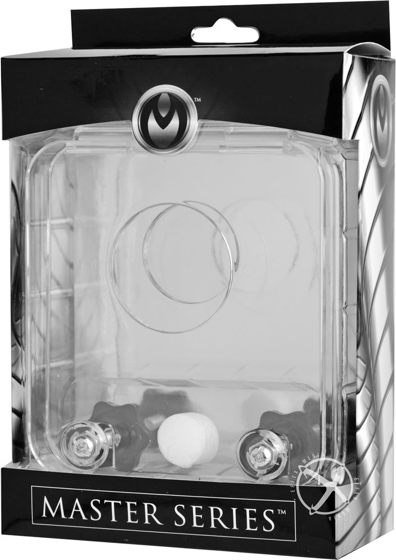 Load image into Gallery viewer, Master Series Cock and Ball Crusher - Clear

