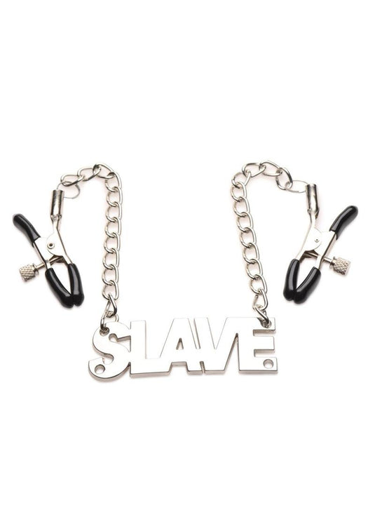 Master Series Enslaved Slave Chain Nipple Clamps