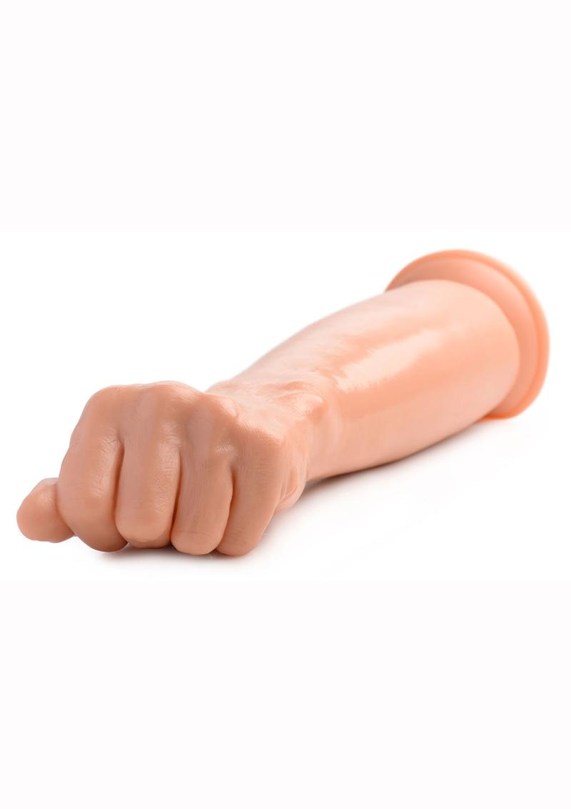 Load image into Gallery viewer, Master Series Fisto Clenched Fist 13in Dildo - Flesh/Vanilla
