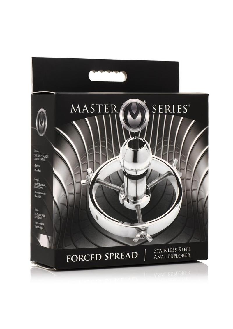 Load image into Gallery viewer, Master Series Forced Spread Stainless Steel Anal Expander - Metal
