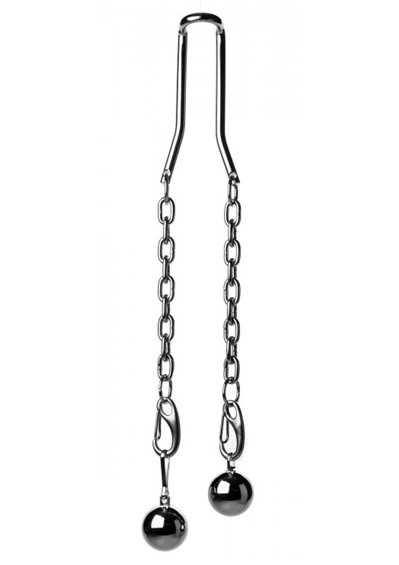 Load image into Gallery viewer, Master Series Heavy Hitch Ball Stretcher Hook with Weights - Metal/Silver
