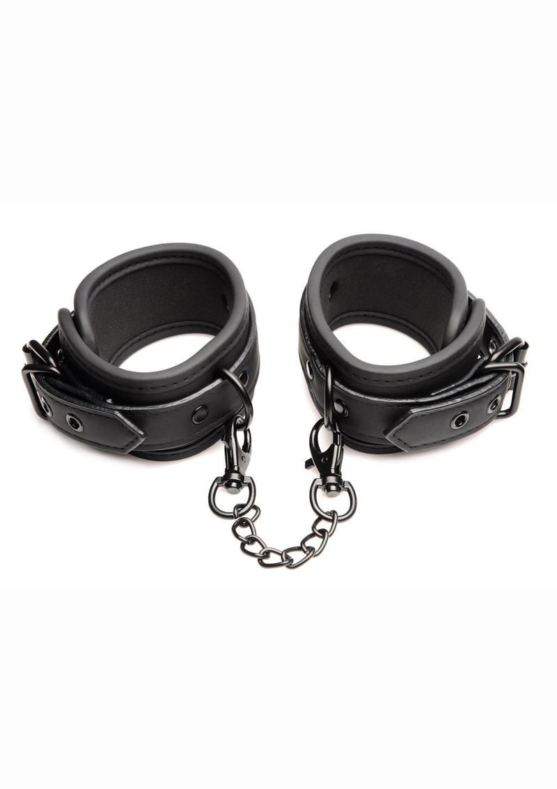 Load image into Gallery viewer, Master Series Kinky Comfort Wrist and Ankle Cuff Set - Leather
