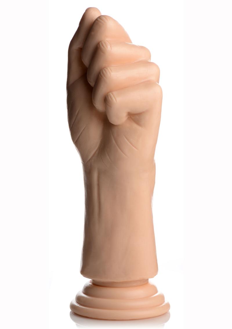 Load image into Gallery viewer, Master Series Knuckles Small Clenched Fist Dildo - Flesh/Vanilla
