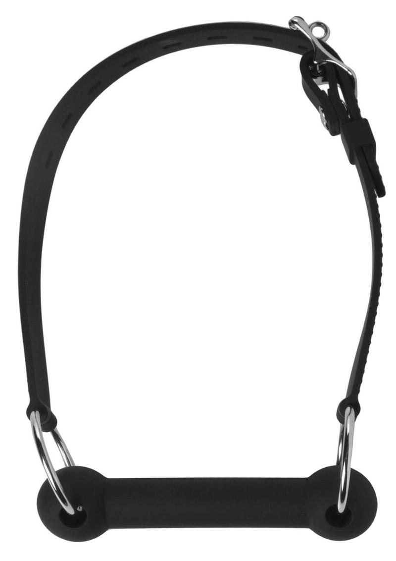 Load image into Gallery viewer, Master Series Mr. Ed Locking Silicone Bit Gag
