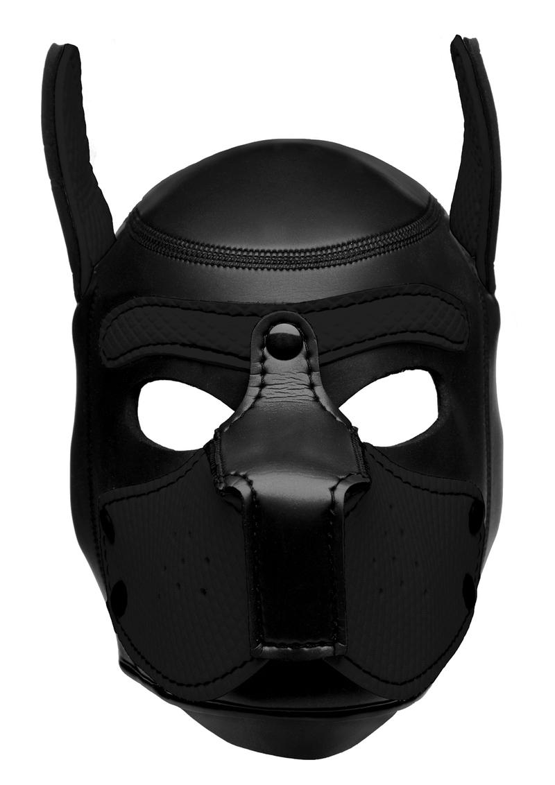 Load image into Gallery viewer, Master Series Neoprene Puppy Hood - Black
