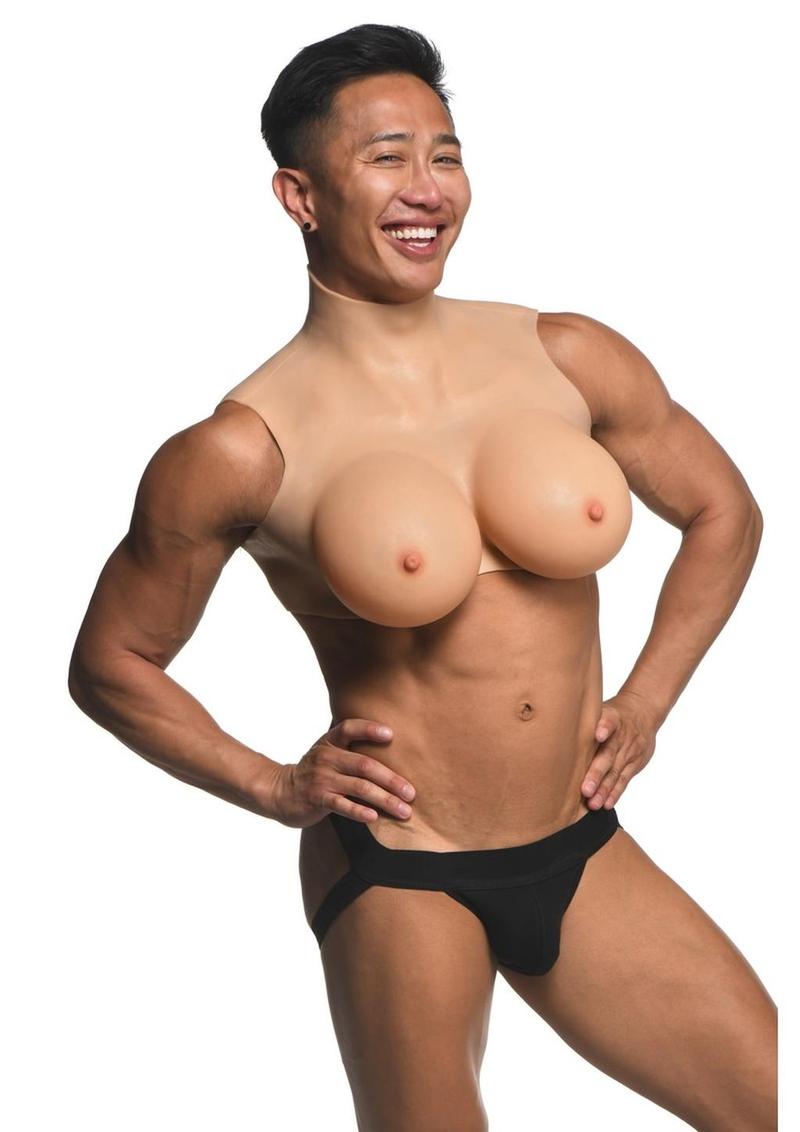 Load image into Gallery viewer, Master Series Perky Pair G-Cup Silicone Wearable Breast

