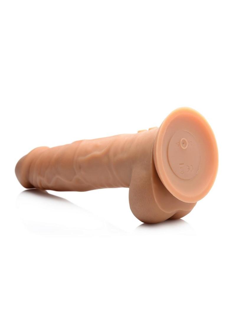 Load image into Gallery viewer, Master Series Power Pounder Realistic Thrusting Rechargeable Silicone Dildo
