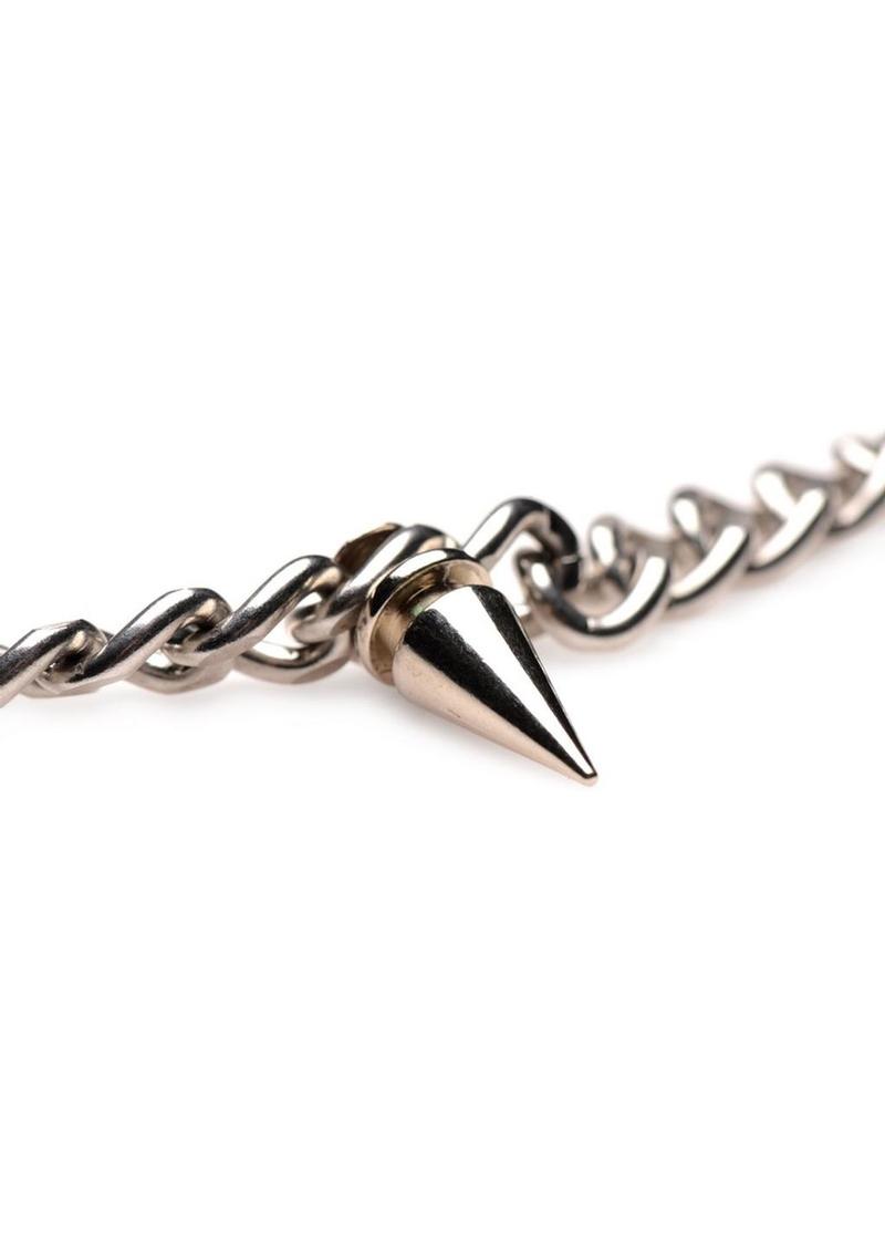 Load image into Gallery viewer, Master Series Punk Spiked Necklace
