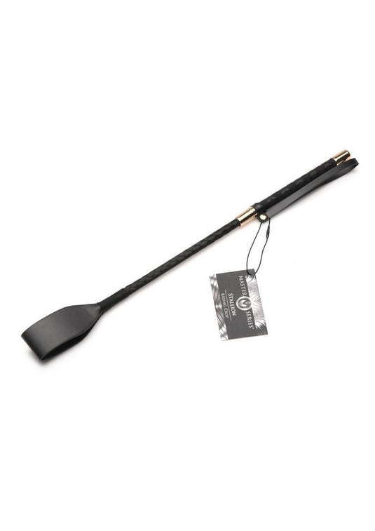 Master Series Stallion Riding Crop - Black - 18in