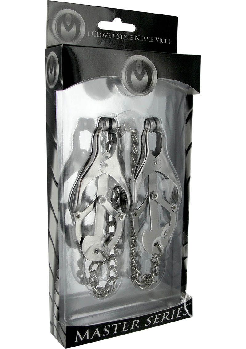 Load image into Gallery viewer, Master Series Sterling Monarch Nipple Vice - Metal/Silver
