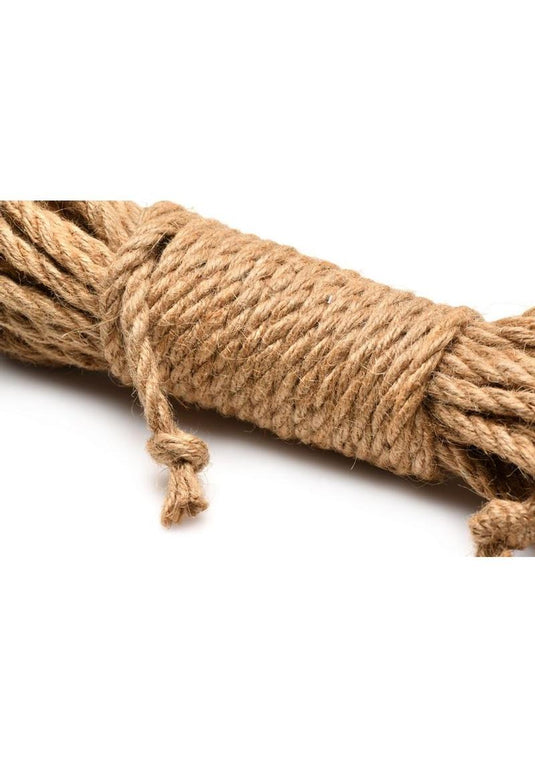 Master Series Tied Up Jute Bondage Rope